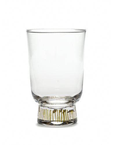 Glas Feast 33 Cl Stripes Goud