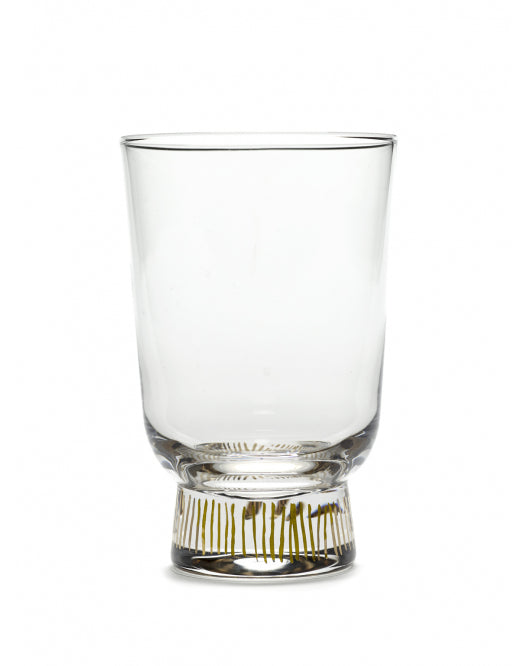 Glas Feast 33 Cl Stripes Goud