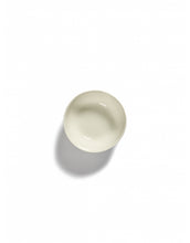 Afbeelding in Gallery-weergave laden, Kom Feast L D18 X H8 Cm Wit Swirl-Stripes Blauw