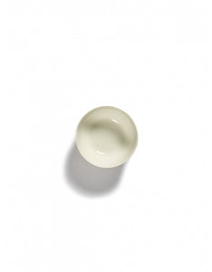 Kom Feast S D16 X H7,5 Cm Wit Swirl-Stripes Rood