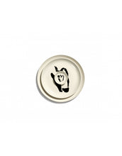 Afbeelding in Gallery-weergave laden, Bord Feast L D26,5 X H2 Cm Wit Paprika Zwart