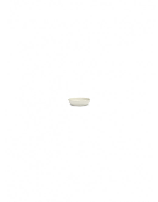 <transcy>Saucer Feast XS L7.5 X W7.5 X H2 cm White Swirl-Stripes Red</transcy>