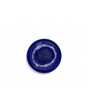 Afbeelding in Gallery-weergave laden, Bord Feast M D22,5 X H2 Cm Lapis Lazuli Swirl-Stripes Wit