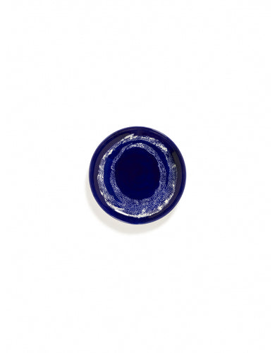 Bord Feast S D19 X H2 Cm Lapis Lazuli Swirl-Dots Wit