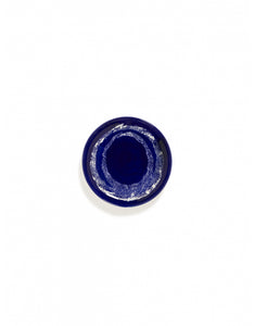 Bord Feast S D19 X H2 Cm Lapis Lazuli Swirl-Dots Wit