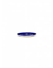 Afbeelding in Gallery-weergave laden, Bord Feast S D19 X H2 Cm Lapis Lazuli Swirl-Dots Wit