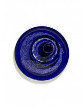 Afbeelding in Gallery-weergave laden, Bord Feast S D19 X H2 Cm Lapis Lazuli Swirl-Dots Wit
