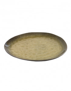 Bord Pure Ovaal Large 28x2,4H23,5 Groen Set 2