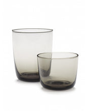 Afbeelding in Gallery-weergave laden, Water Glazen Cena Laag D8 H6 cm Set 4 Smokey Grey