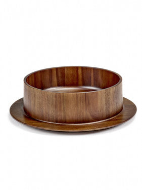 Pot Dishes to Dishes Wood D35 H10 Hunky Dory
