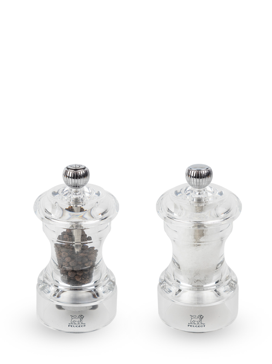 Pepermolen Peugeot Bistro Duo Set Zout & Peper 10 cm Acryl