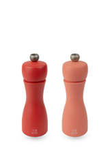 Afbeelding in Gallery-weergave laden, Pepermolen Peugeot Tahiti Duo Set Zout &amp; Peper 15 cm Brique + Flamme