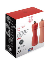 Afbeelding in Gallery-weergave laden, Pepermolen Peugeot Tahiti Duo Set Zout &amp; Peper 15 cm Brique + Flamme