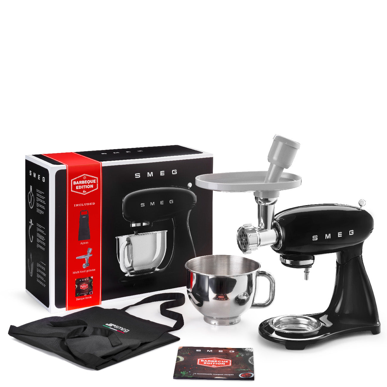 Keukenrobot Black + Schort + Vleesmolen
