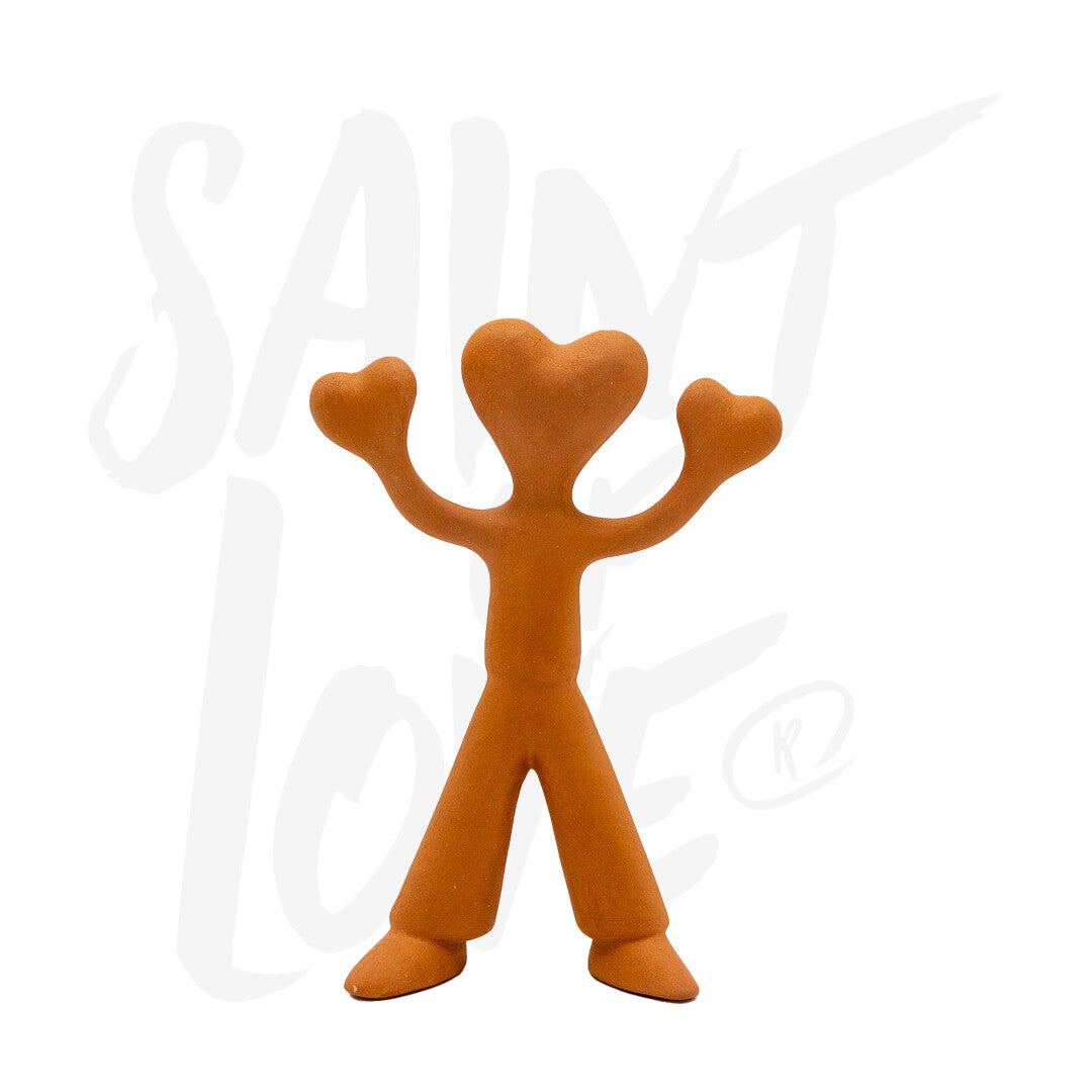 Beeldje Saint of Love 18 cm Terracotta