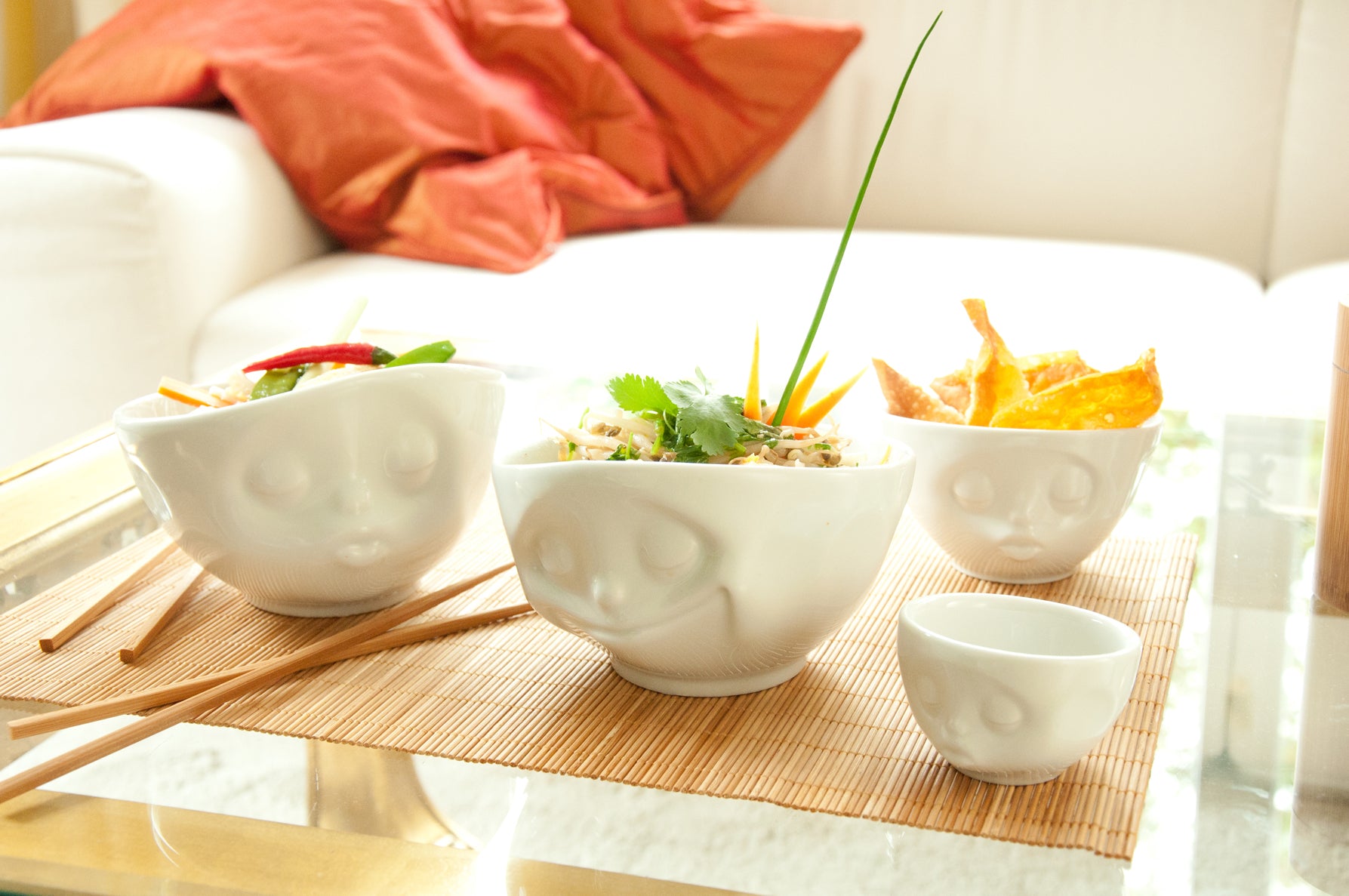 <transcy>Bowl Bowls Grinning & Kissing 100 ml set 2</transcy>