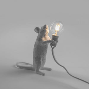 Lamp Seletti Mouse Standing White