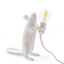 Afbeelding in Gallery-weergave laden, Lamp Seletti Mouse Standing White
