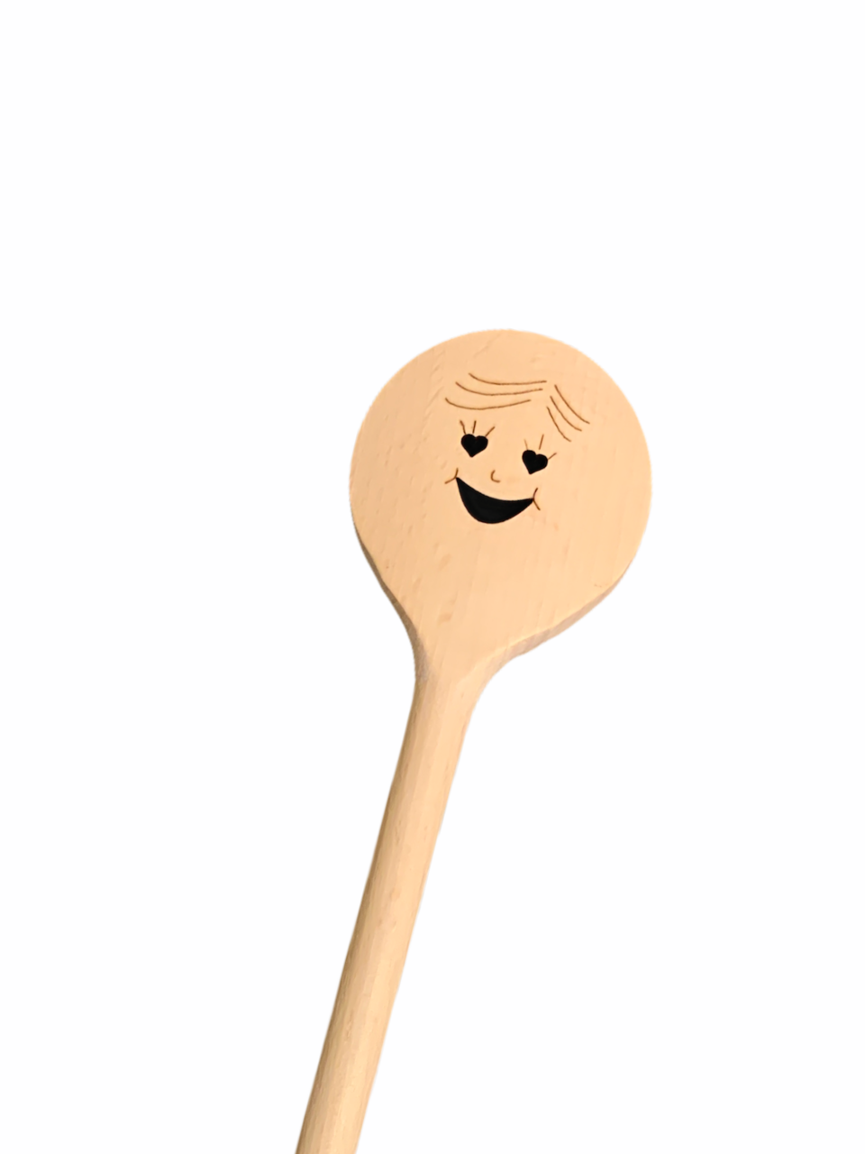 <transcy>Spoon Wood Round 30cm Smiley</transcy>