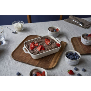 Ovenschotel Staub Ceramic 27x20cm + 20x16cm White