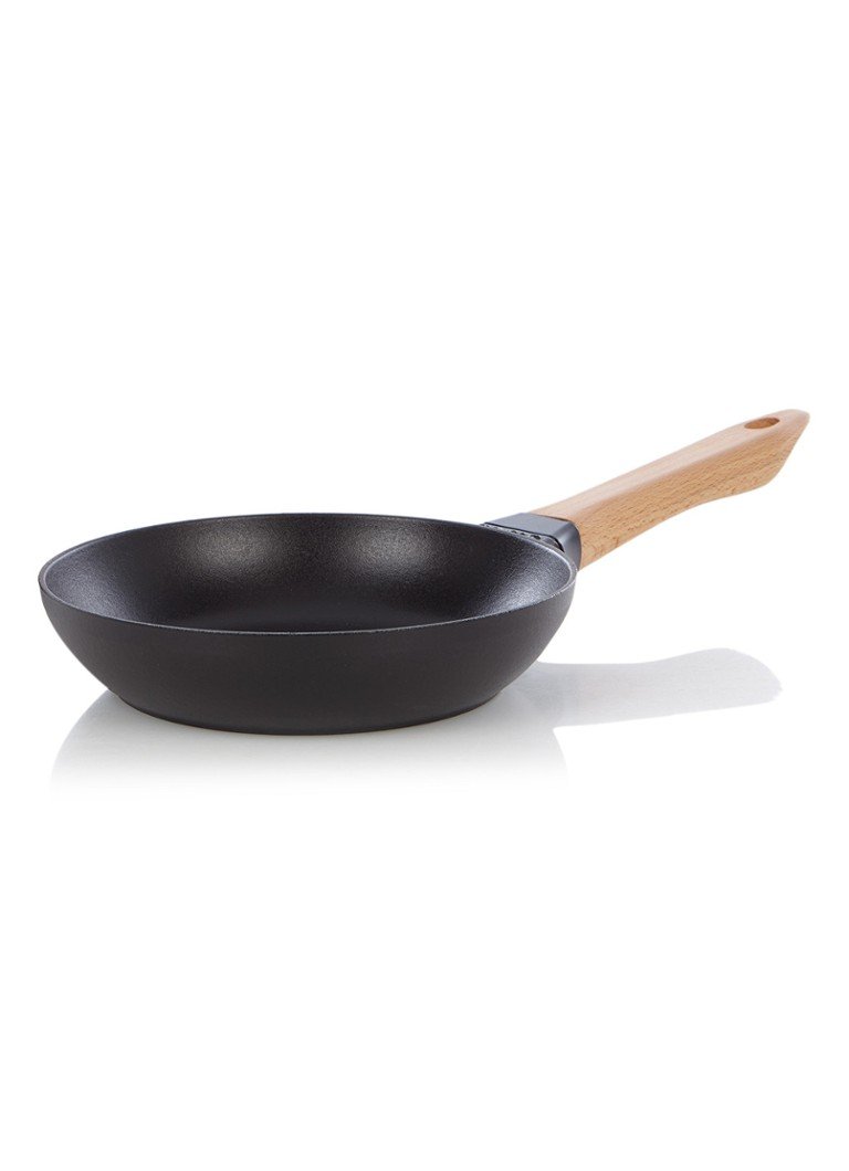Pan Staub met Houten Steel 24cm