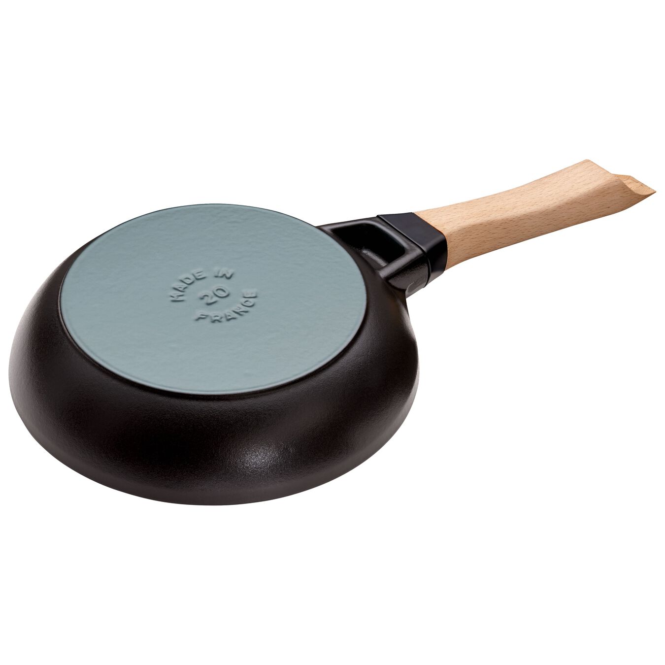 <transcy>Pan with Wooden Handle 20cm</transcy>