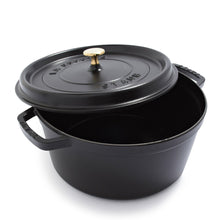 Afbeelding in Gallery-weergave laden, Cocotte Staub Rond 24cm Black