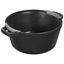 Afbeelding in Gallery-weergave laden, Staub Ronde Cocotte 24cm Stack + Grill Black PROMO