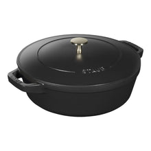Afbeelding in Gallery-weergave laden, Staub Ronde Cocotte 24cm Stack + Grill Black PROMO