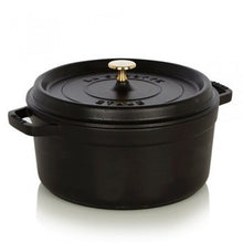 Afbeelding in Gallery-weergave laden, Cocotte Staub Rond 24cm Black