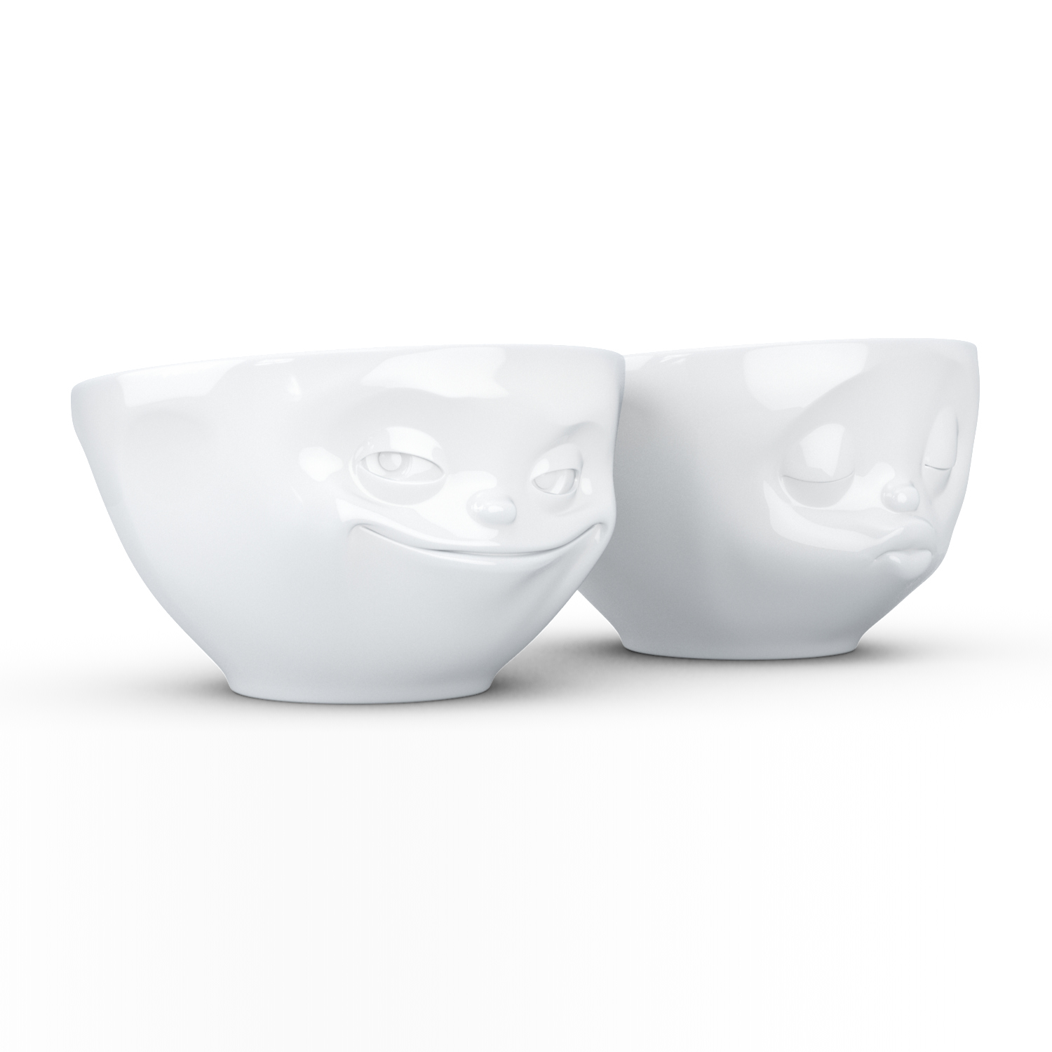 <transcy>Bowl Bowls Grinning & Kissing 200 ml set 2</transcy>