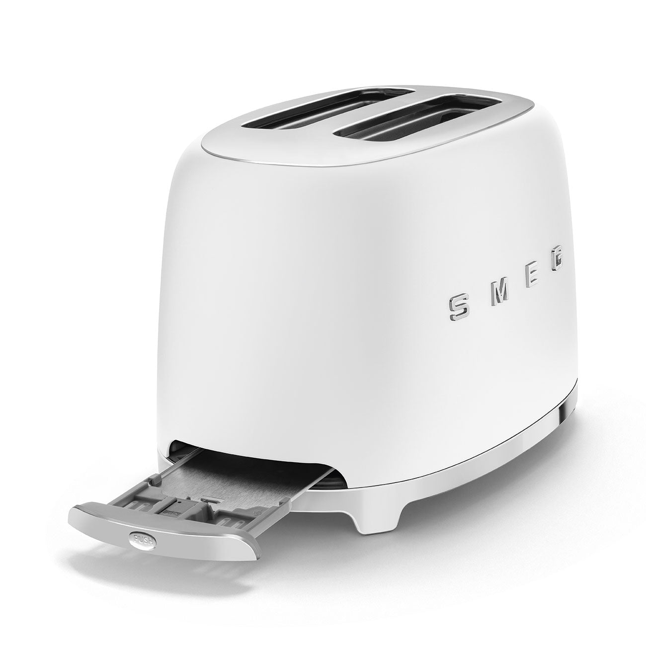 Broodrooster Smeg 2x2 Zwart Mat