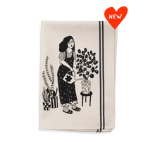 Afbeelding in Gallery-weergave laden, Theedoek Helen B Plant Lover