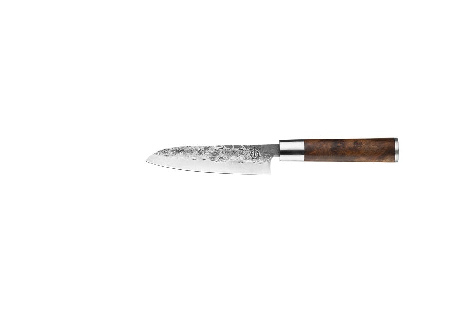 <transcy>Knife Forged VG10 Santoku 14 cm Rootwood</transcy>