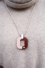 Afbeelding in Gallery-weergave laden, Halsketting Xavier Derome Pendentif Bicolor (meerdere kleuren)