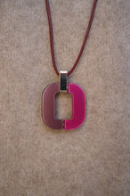Afbeelding in Gallery-weergave laden, Halsketting Xavier Derome Pendentif Bicolor (meerdere kleuren)