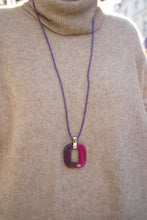 Afbeelding in Gallery-weergave laden, Halsketting Xavier Derome Pendentif Bicolor (meerdere kleuren)