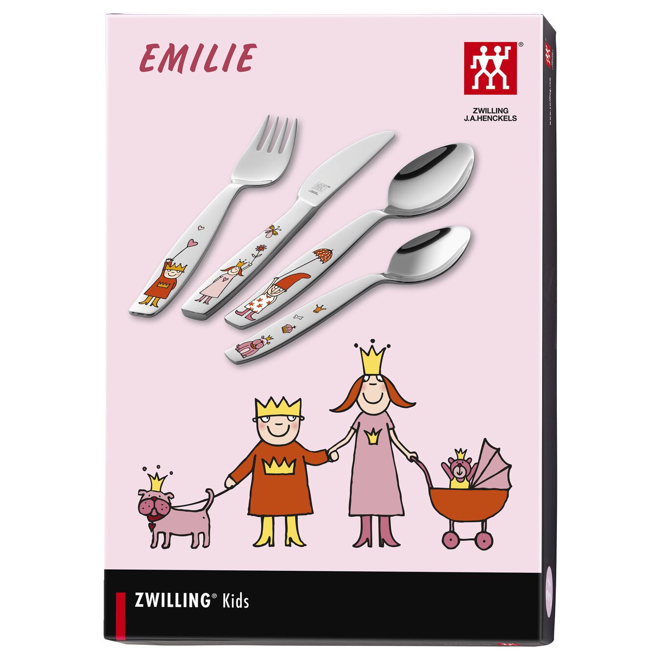 Bestek Zwilling Kids Emilie 4-delig