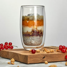 Afbeelding in Gallery-weergave laden, Dubbelwandig Glas Zwilling Latte Macchiato Set 2