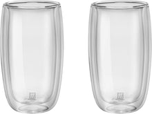 Afbeelding in Gallery-weergave laden, Dubbelwandig Glas Zwilling Latte Macchiato Set 2