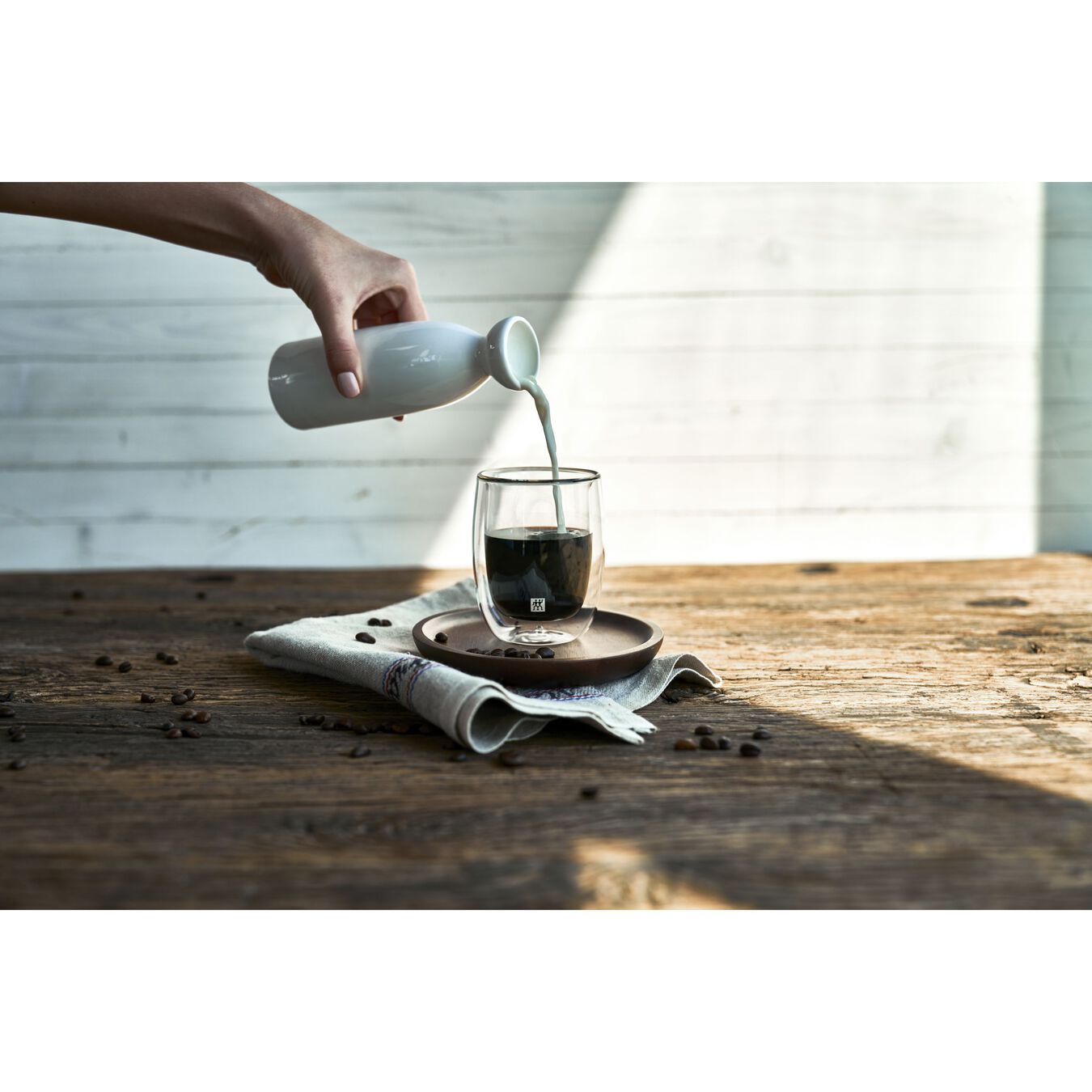 <transcy>Double Walled Glass Coffee Set of 2</transcy>
