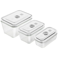 Afbeelding in Gallery-weergave laden, Vacuümdozenset Enfinigy Fresh &amp; Save 3-delige set Glas, S/M/L