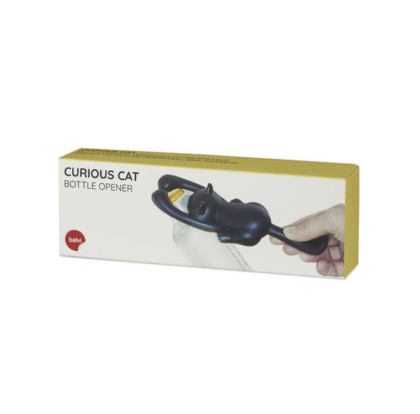 Flesopener Curious Cat Black