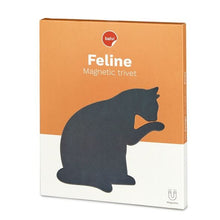 Afbeelding in Gallery-weergave laden, Potonderzetter Cat Feline Grey