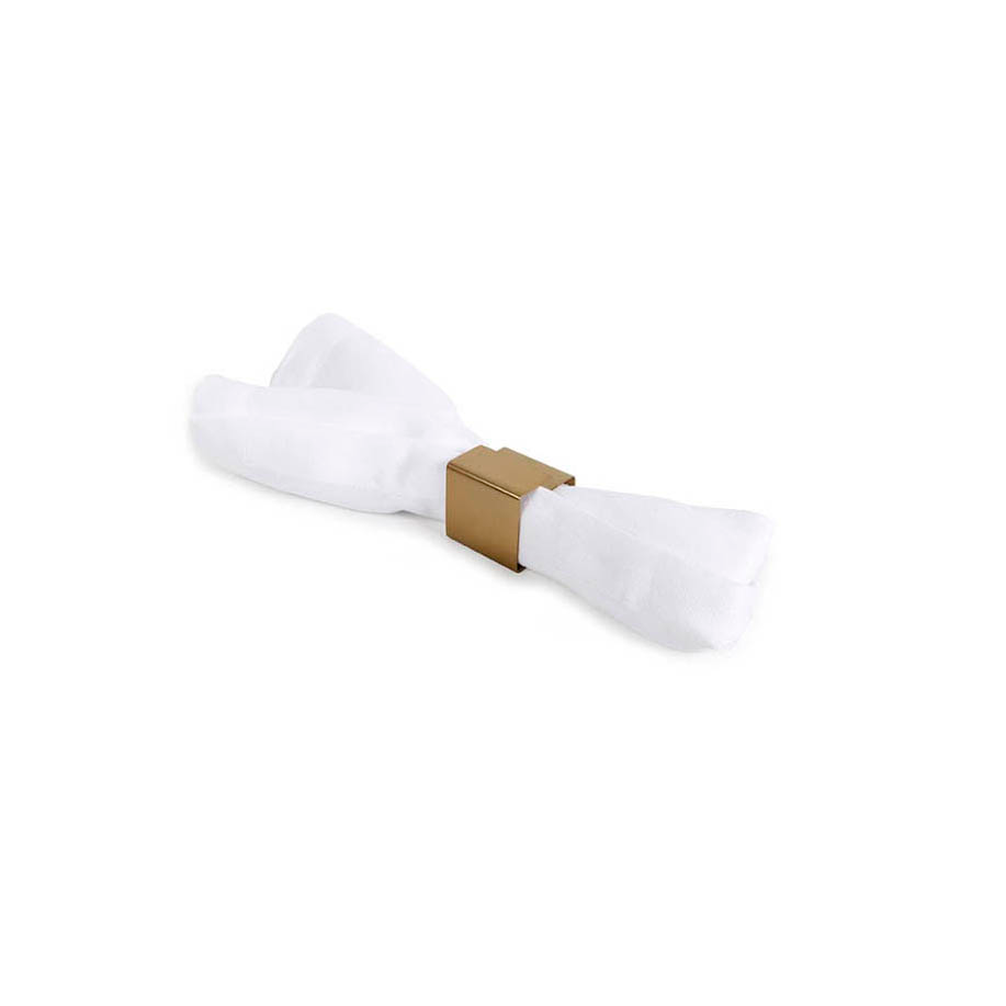 <transcy>Napkin ring XLboom Ras Napkin Ring set 4 Brass</transcy>