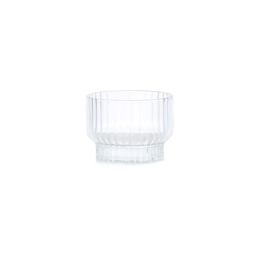 Theelichtje XLboom Volta Glas Small Clear