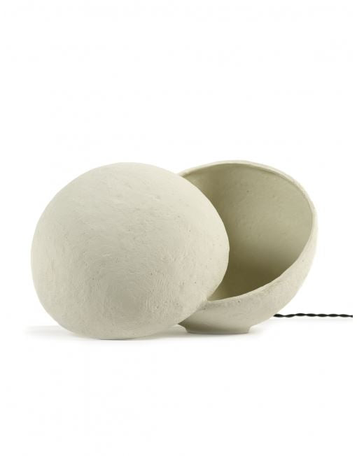 Lamp Earth Tafellamp Bol L41 B29 H25 Wit