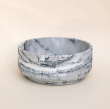 Afbeelding in Gallery-weergave laden, Kom Pino Classic Feeder Large Dolphin Grey Marmer