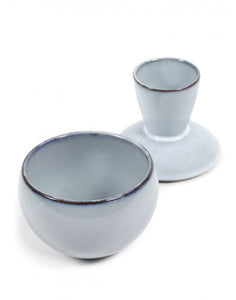 Potje Pure met Deksel °1 L D12 H17 Blauw
