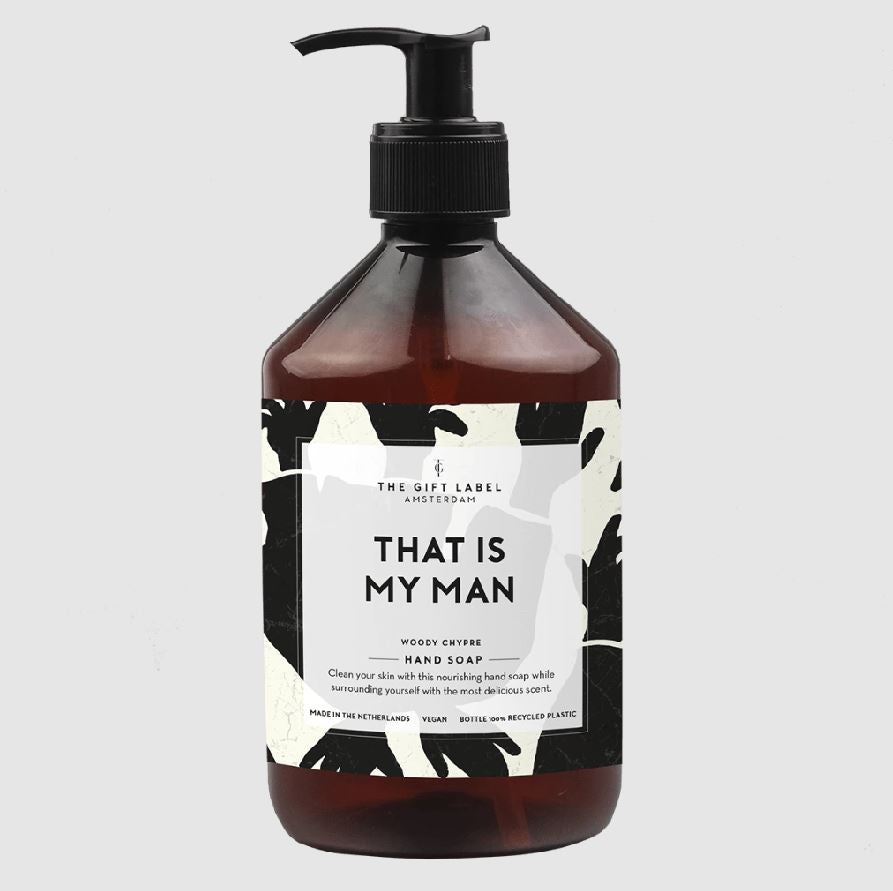 Hand Soap The Gift Label That's My Man
